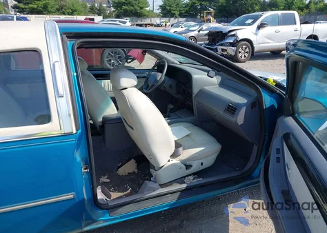 1993 Mercury Cougar Xr7 from USA, damaged, VIN 1MEPM6240PH648065